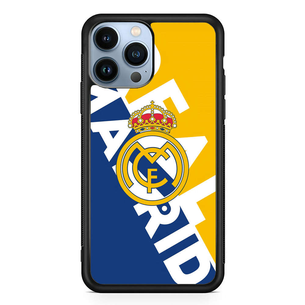 Real Madrid Bold Sensing iPhone 13 Pro Max Case