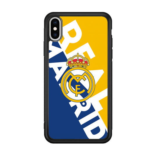 Real Madrid Bold Sensing iPhone XS Case