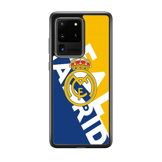 Real Madrid Bold Sensing Samsung Galaxy S20 Ultra Case