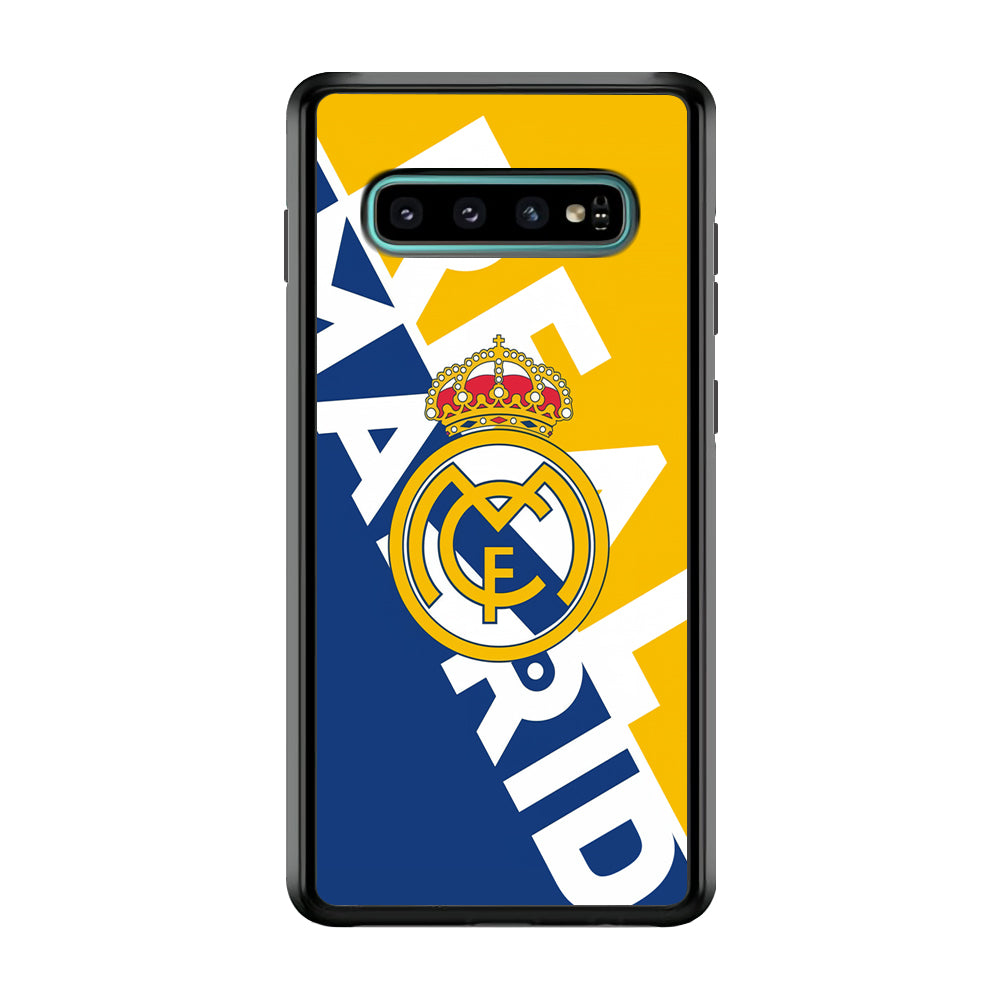 Real Madrid Bold Sensing Samsung Galaxy S10 Case