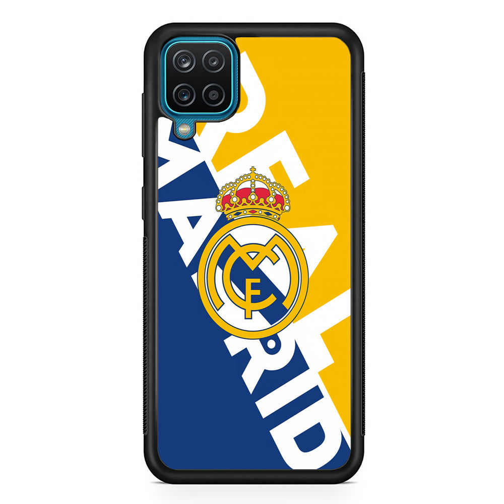 Real Madrid Bold Sensing Samsung Galaxy A12 Case