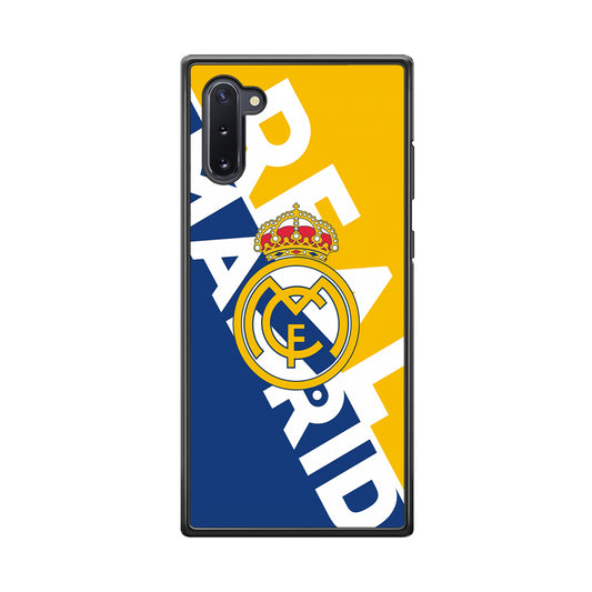 Real Madrid Bold Sensing Samsung Galaxy Note 10 Case