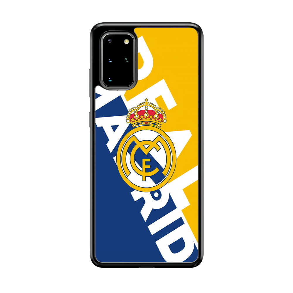 Real Madrid Bold Sensing Samsung Galaxy S20 Plus Case