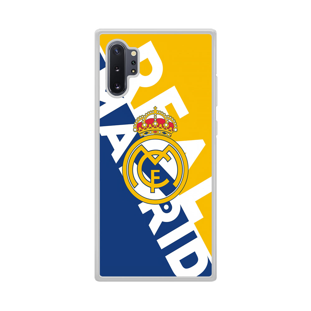 Real Madrid Bold Sensing Samsung Galaxy Note 10 Plus Case