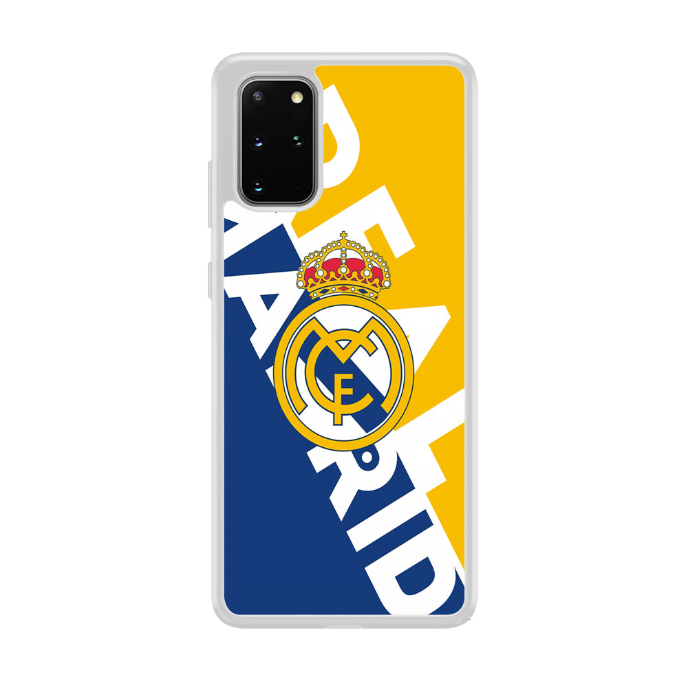 Real Madrid Bold Sensing Samsung Galaxy S20 Plus Case