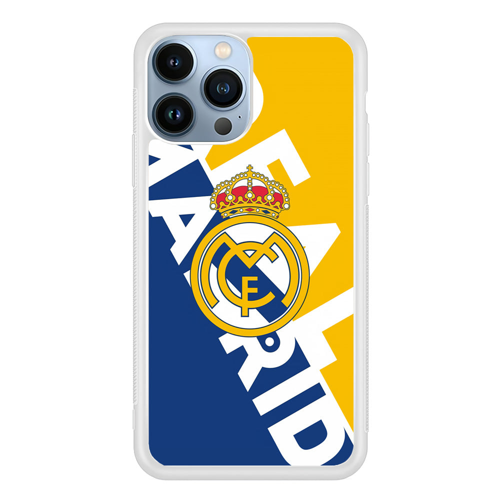 Real Madrid Bold Sensing iPhone 13 Pro Max Case