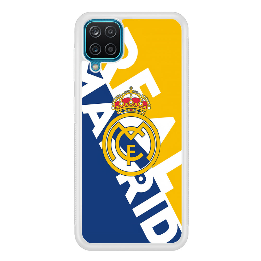 Real Madrid Bold Sensing Samsung Galaxy A12 Case