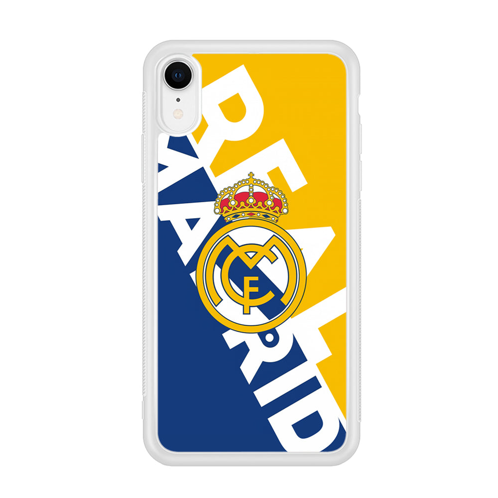 Real Madrid Bold Sensing iPhone XR Case