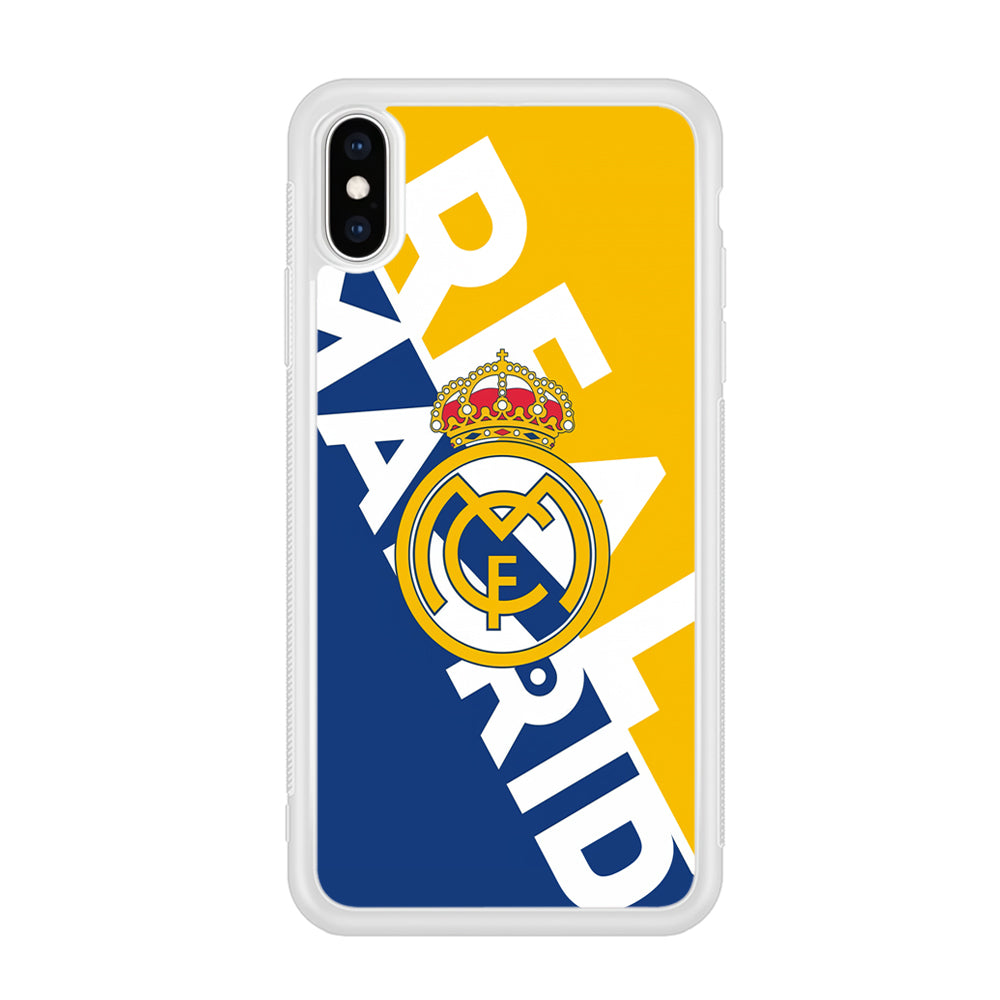 Real Madrid Bold Sensing iPhone XS Case