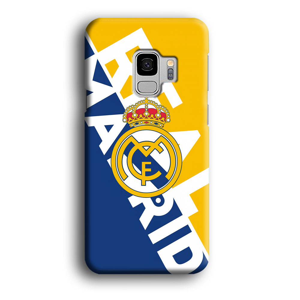 Real Madrid Bold Sensing Samsung Galaxy S9 Case