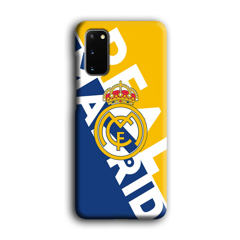 Real Madrid Bold Sensing Samsung Galaxy S20 Case