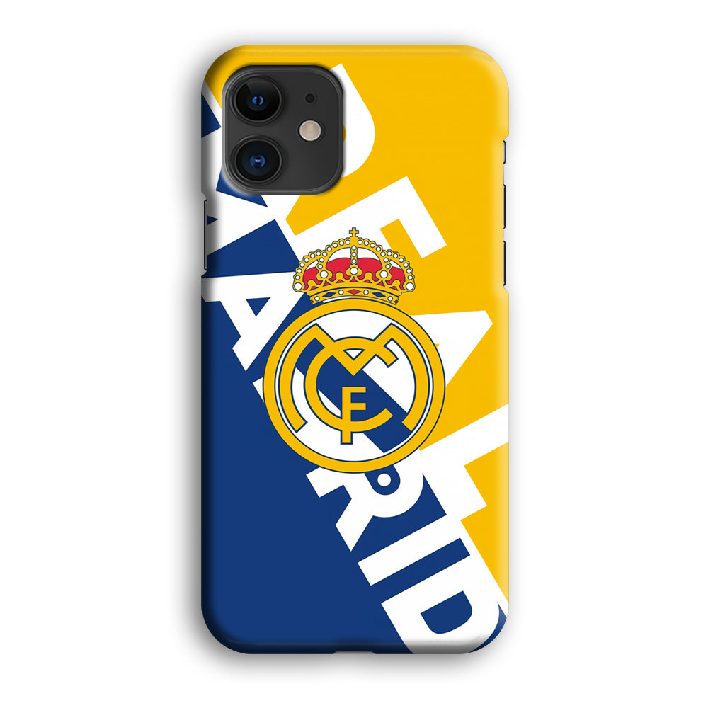 Real Madrid Bold Sensing iPhone 12 Case