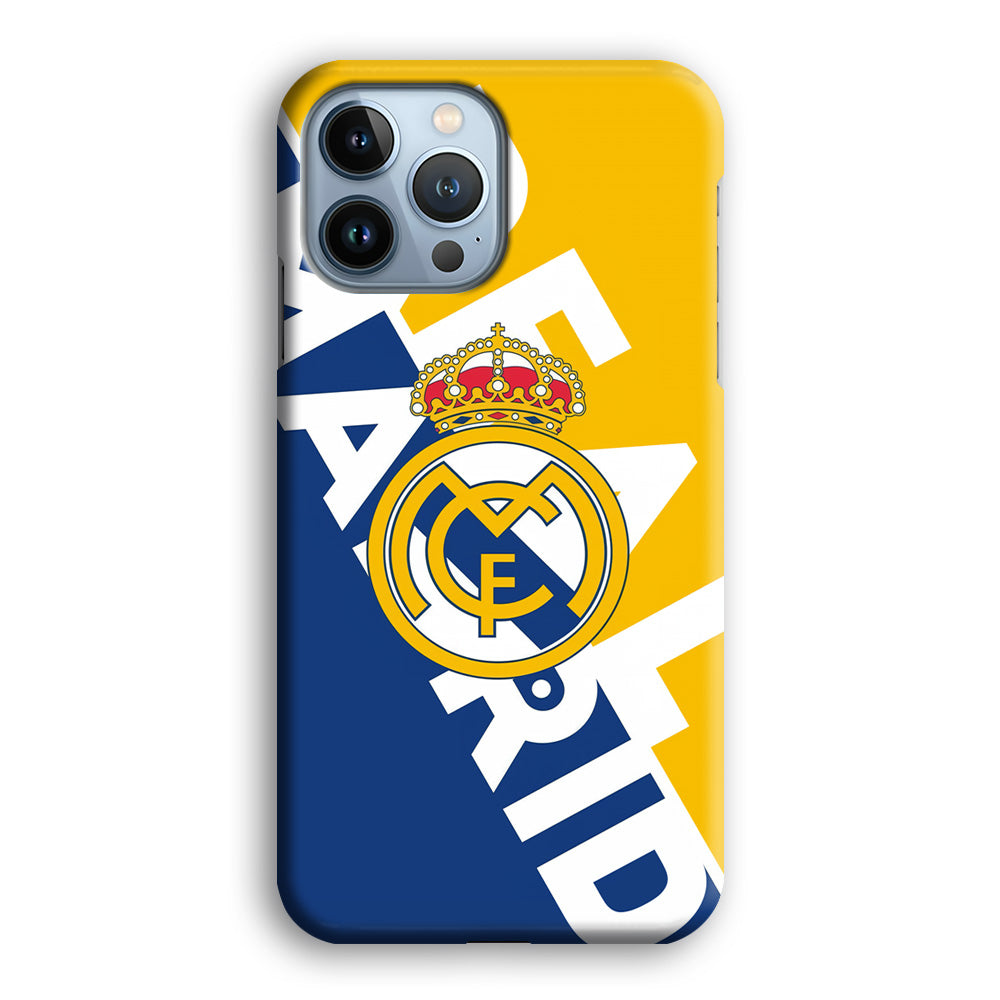 Real Madrid Bold Sensing iPhone 13 Pro Max Case