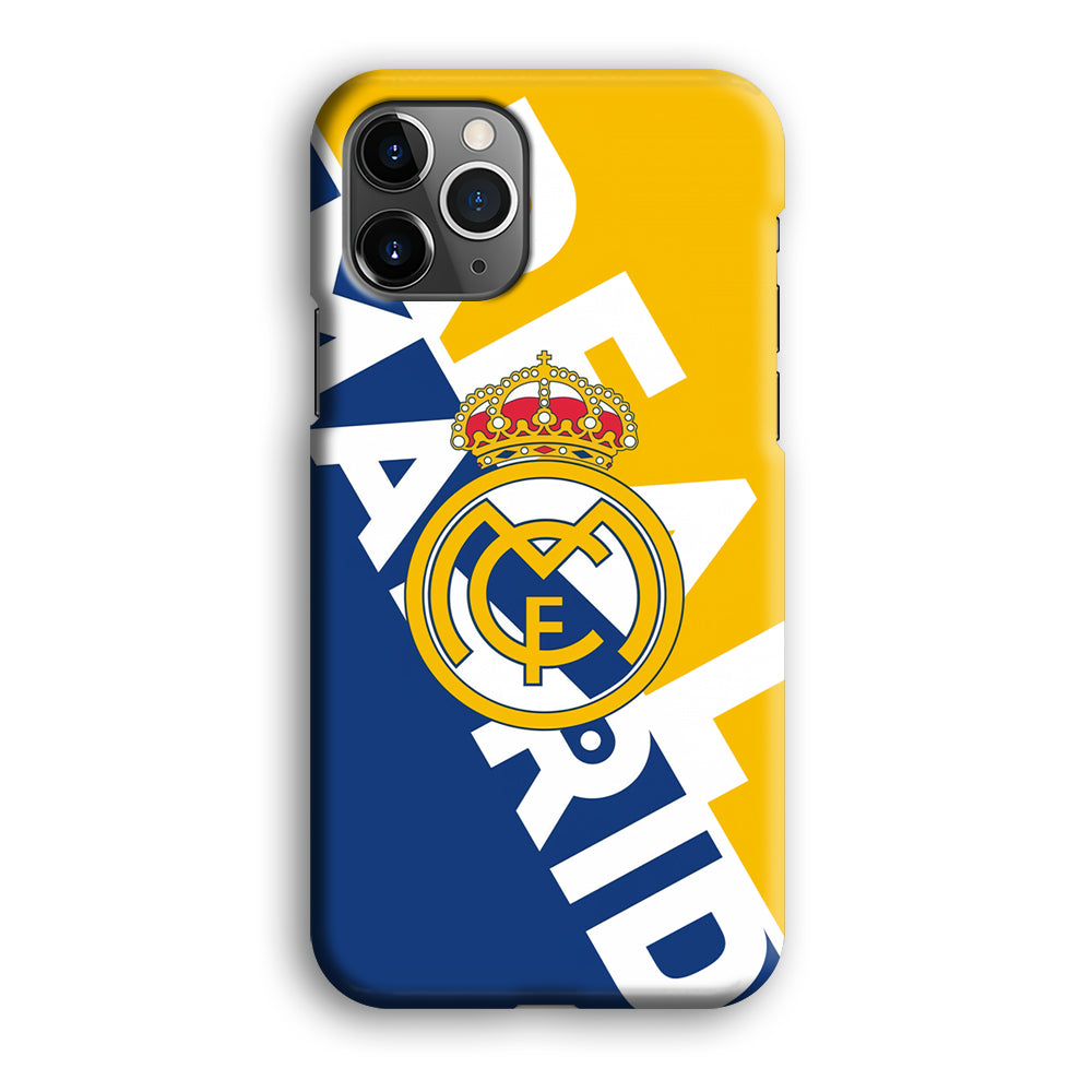 Real Madrid Bold Sensing iPhone 12 Pro Case