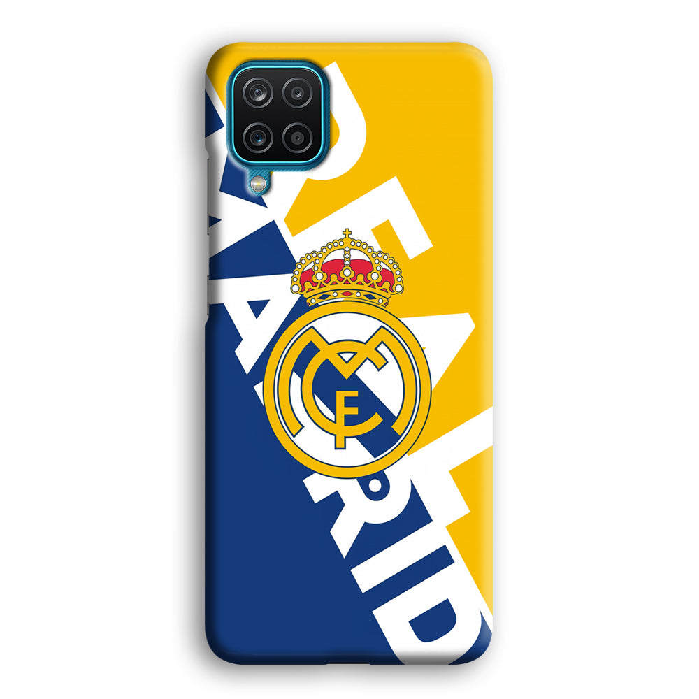 Real Madrid Bold Sensing Samsung Galaxy A12 Case