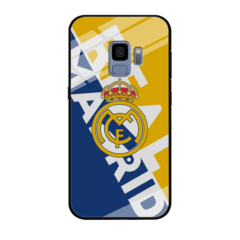 Real Madrid Bold Sensing Samsung Galaxy S9 Case