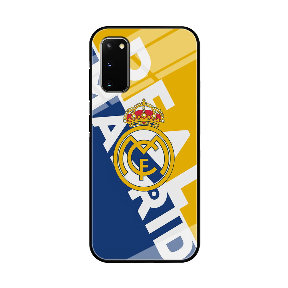 Real Madrid Bold Sensing Samsung Galaxy S20 Case