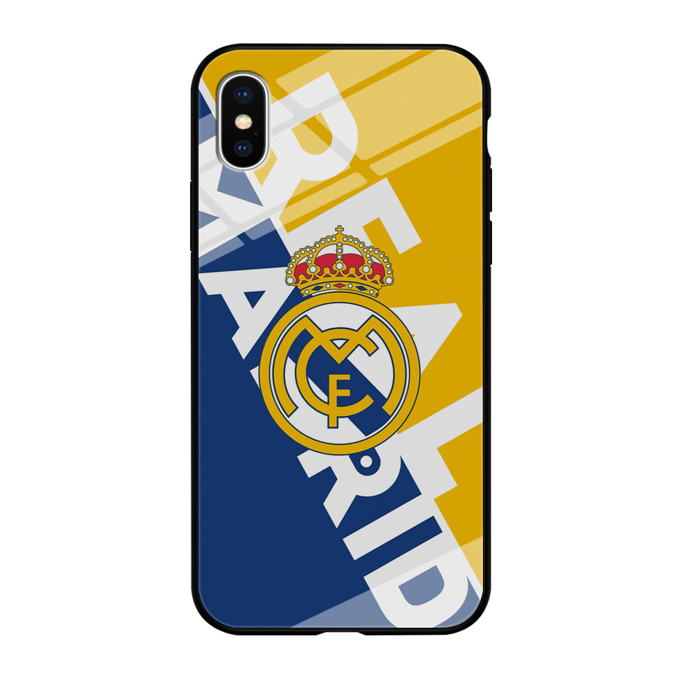 Real Madrid Bold Sensing iPhone XS Case