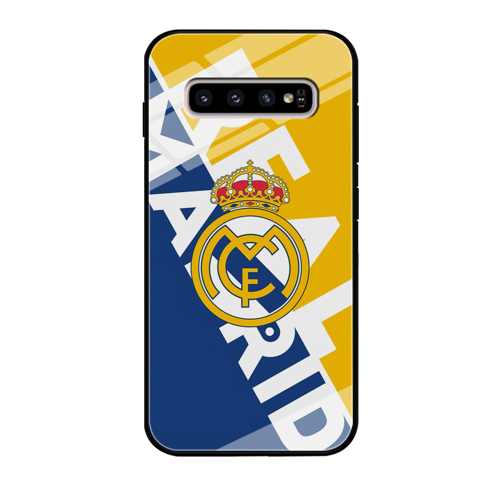 Real Madrid Bold Sensing Samsung Galaxy S10 Case