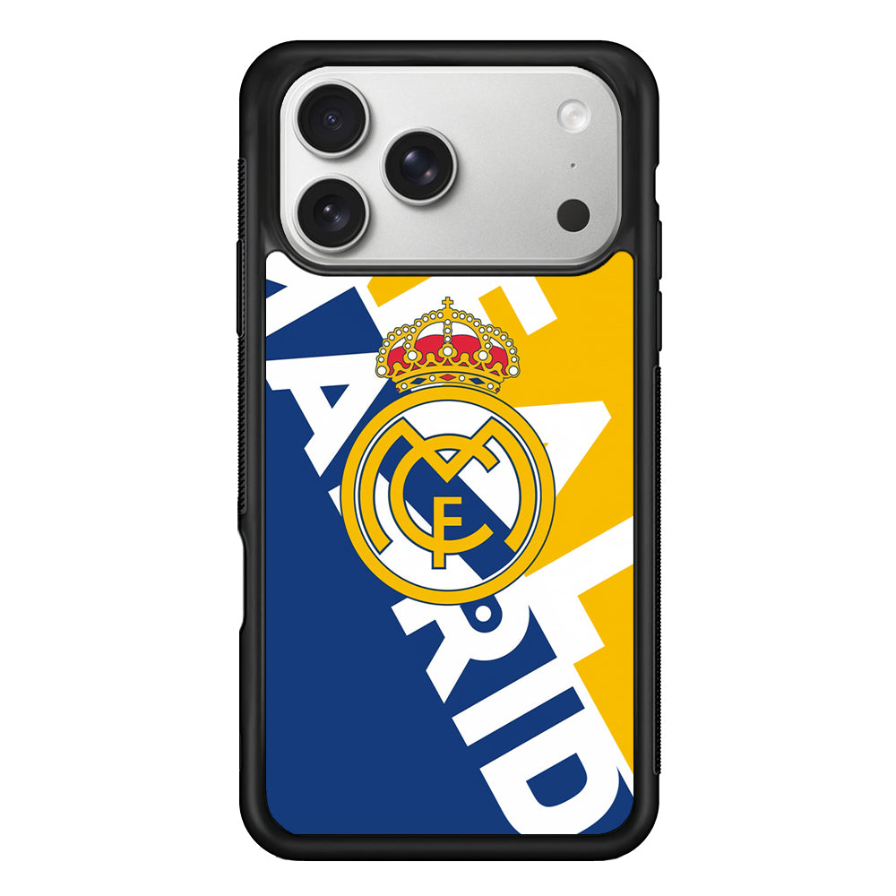 Real Madrid Bold Sensing iPhone 17 Pro Case