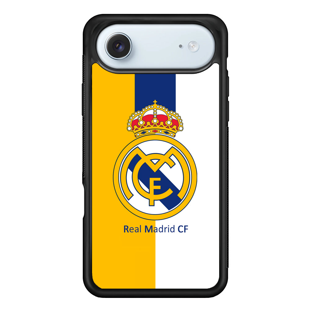 Real Madrid Yellow and Blue Line iPhone 17 Air Case