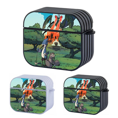 Regular Show Avoid Enemy Attacks Apple Airpods 4 Case
