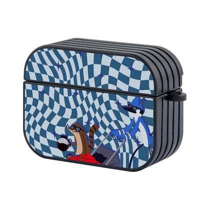 Regular Show Coffee makes Work Relax Apple Airpods Pro 2 Case Black