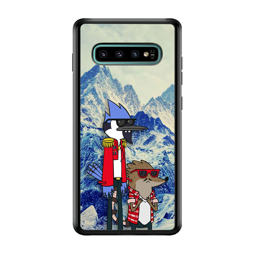 Regular Show Cool Rockstar Samsung Galaxy S10 Case