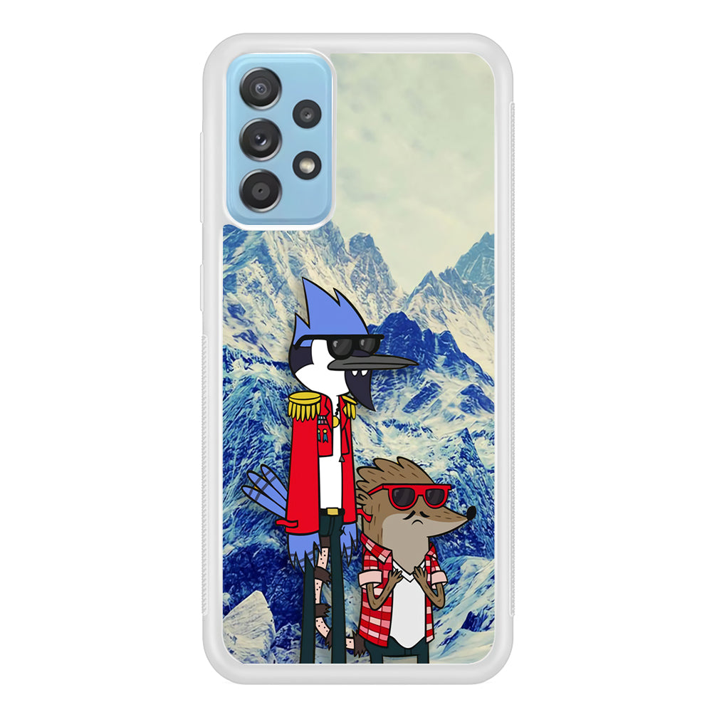 Regular Show Cool Rockstar Samsung Galaxy A72 Case
