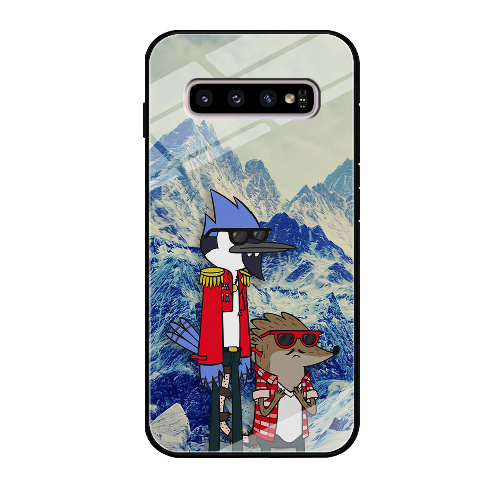 Regular Show Cool Rockstar Samsung Galaxy S10 Case