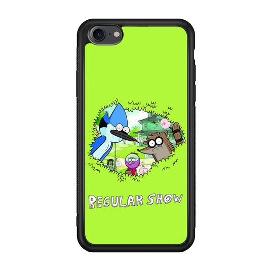 Regular Show Hide In The Bushes iPhone 7 Case