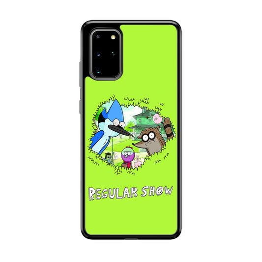 Regular Show Hide In The Bushes Samsung Galaxy S20 Plus Case