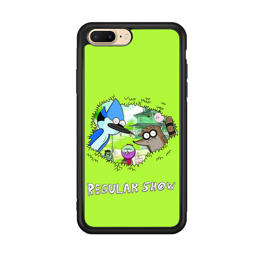 Regular Show Hide In The Bushes iPhone 8 Plus Case