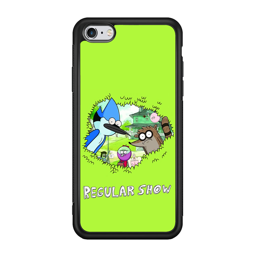 Regular Show Hide In The Bushes iPhone 6 Plus | 6s Plus Case