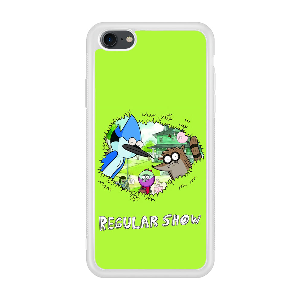 Regular Show Hide In The Bushes iPhone 7 Case