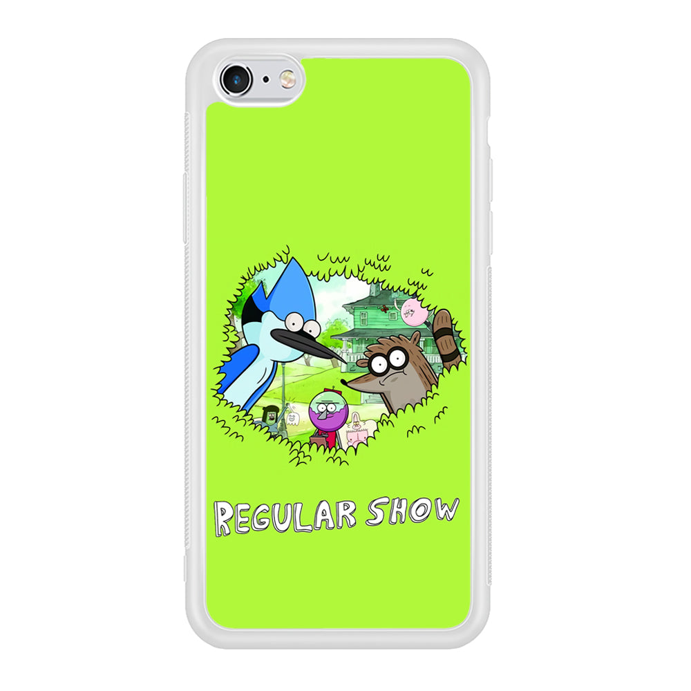 Regular Show Hide In The Bushes iPhone 6 Plus | 6s Plus Case