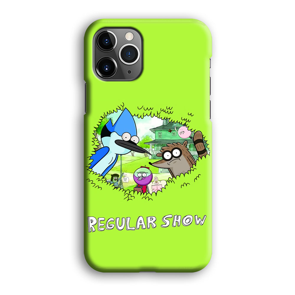 Regular Show Hide In The Bushes iPhone 12 Pro Max Case