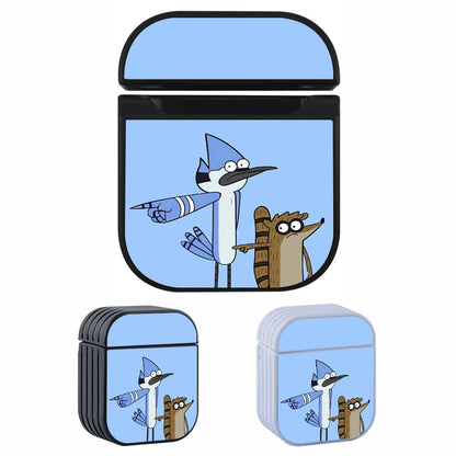 Regular Show Mordecai And Rigby Apple Airpods Case