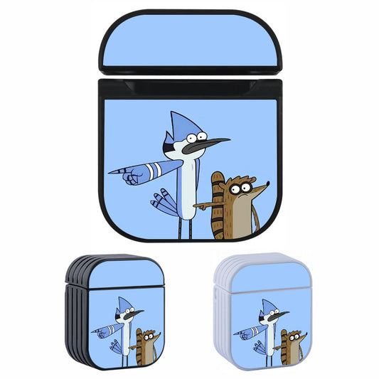 Regular Show Mordecai And Rigby Apple Airpods Case