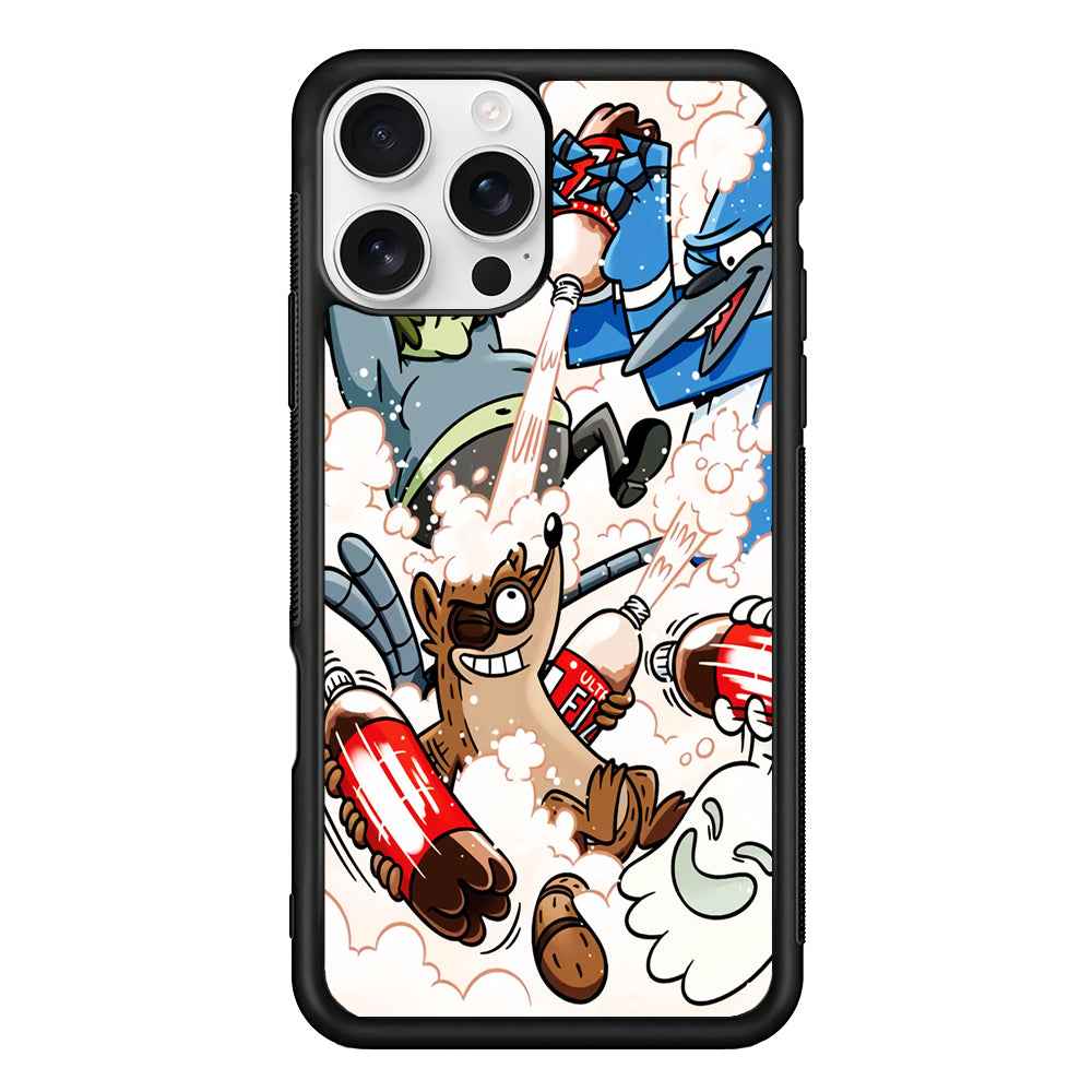 Regular Show Soda Battle iPhone 16 Pro Case