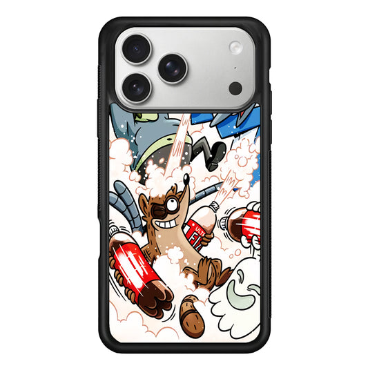 Regular Show Soda Battle iPhone 17 Pro Case