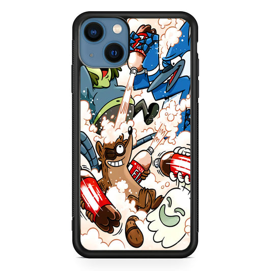 Regular Show Soda Shooter iPhone 14 Plus Case - Carneyforia