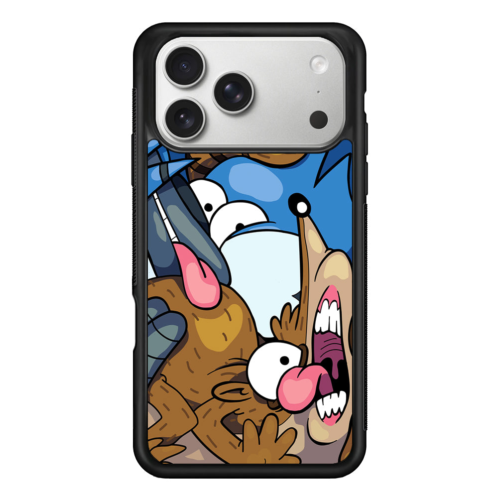 Regular Show Stumbled on The Glass iPhone 17 Pro Case