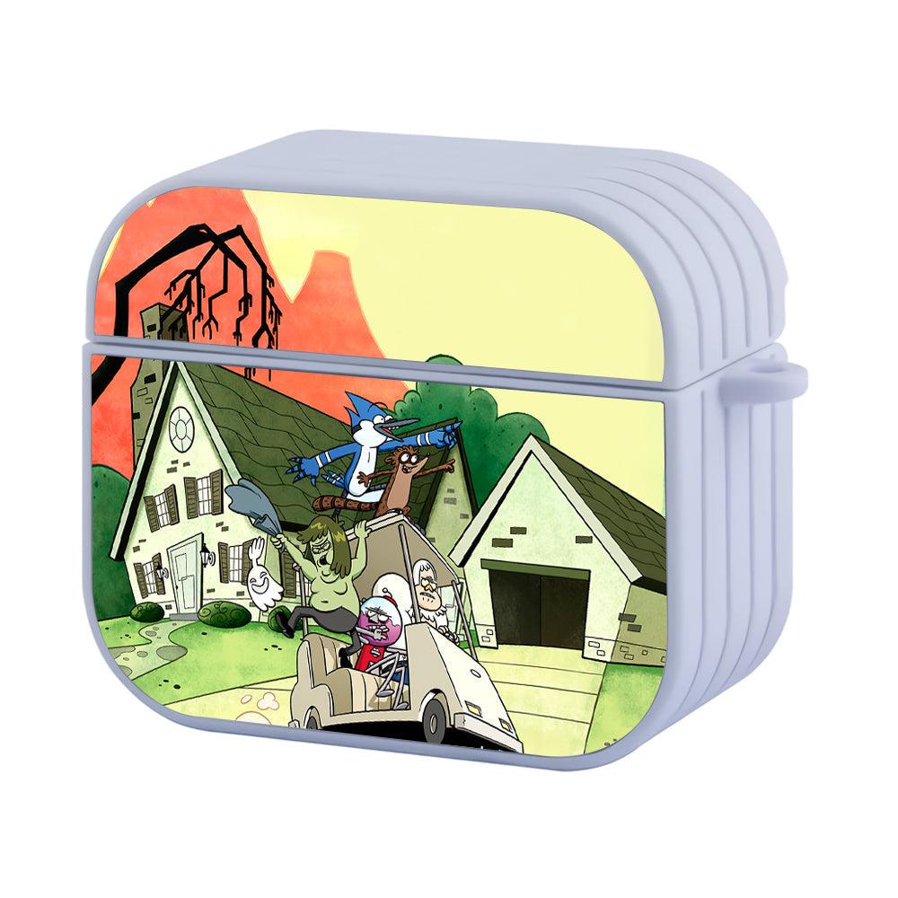 Regular Show The Aimless Journey Apple Airpods 4 Case White