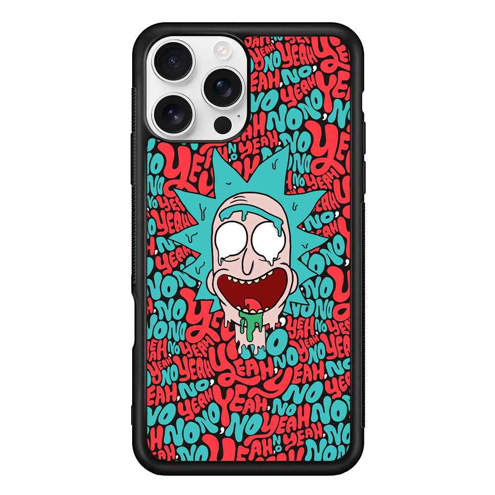 Rick Flip in Word iPhone 16 Pro Case