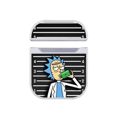 Rick Sanchez Height Meter Apple Airpods Case White