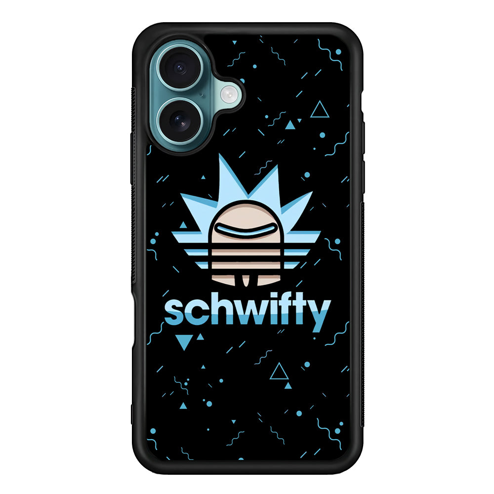 Rick Schwifty Head iPhone 16 Case