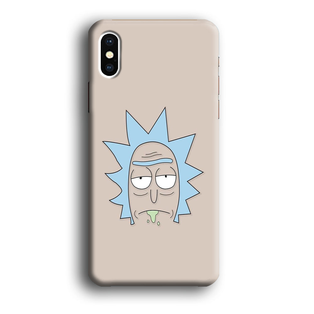 Rick and Morthy Dr Rick Lazy Eye iPhone XS Case