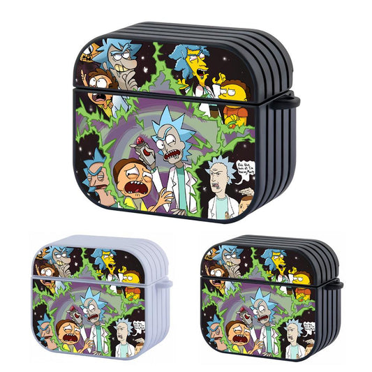 Rick and Morty Another Alteration Apple Airpods 4 Case