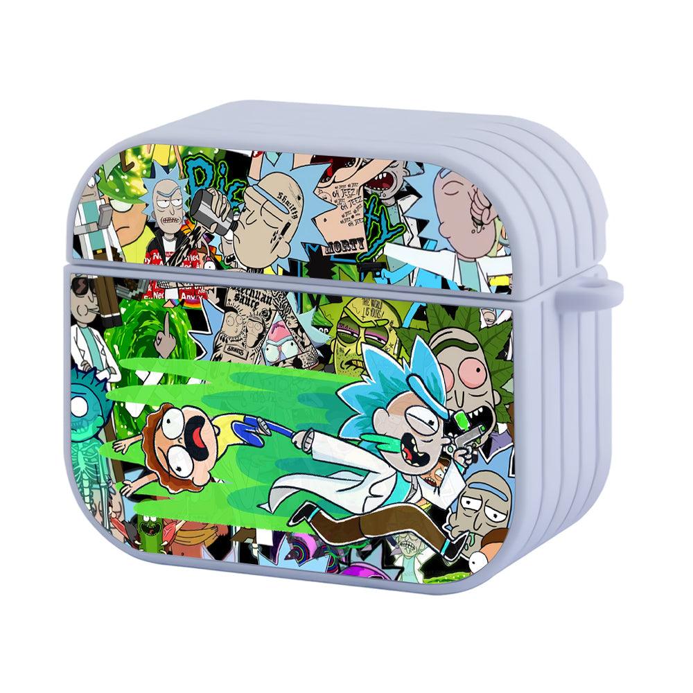 Rick and Morty Bring in Pleasure Apple Airpods 4 Case White